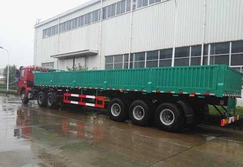 Hot Sale 3 Axle 50 Tons Cargo Trailer