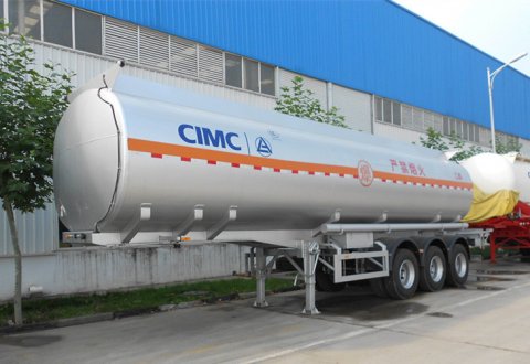 Hot Sale 3 Axle 45000L Fuel Tanker Trailer