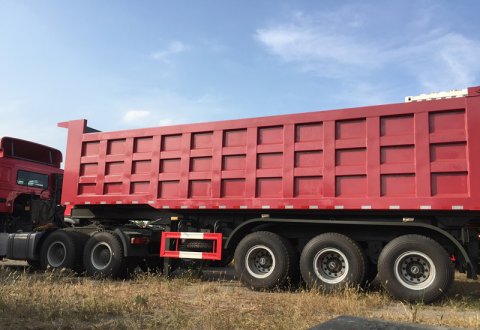 3 Axle Dumper Semitrailer For Sale