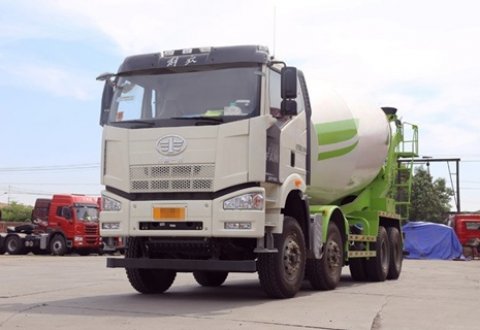 FAW J6P 8*4 Concrete Mixer Truck 10m3 