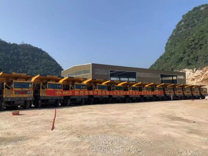 FAW 105 ton Lifting Mining Dump Truck CA105MT 