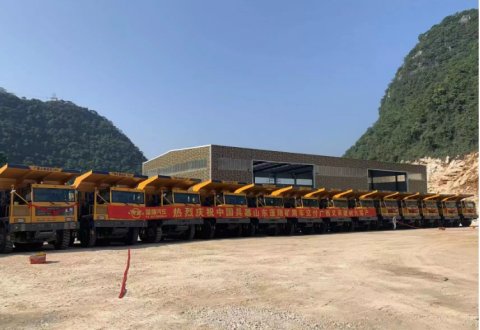FAW 105 ton Lifting Mining Dump Truck CA105MT 