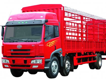 FAW J5M 6*2 RHD Fence Cargo Truck 