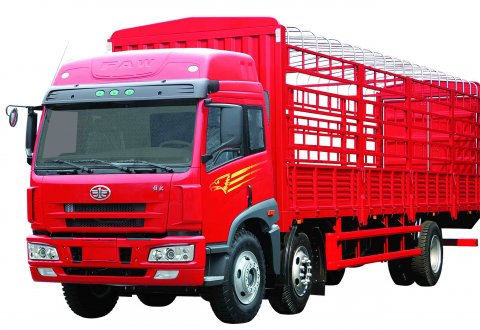 FAW J5M 6*2 RHD Fence Cargo Truck 