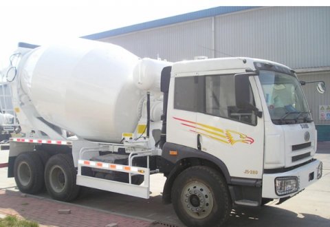 FAW J5M 6*4 9M3 Concrete Mixer Truck 