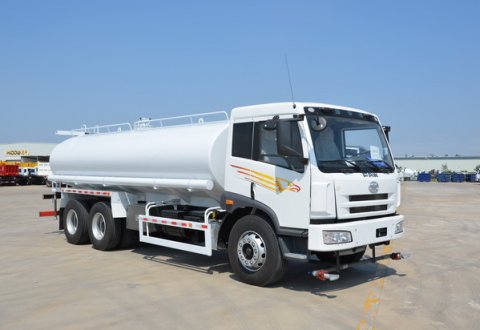 FAW J5M 6*4 18CBM Water Tank Truck 