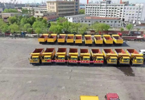 FAW 120 ton Lifting Mining Dump Truck CA120MT 