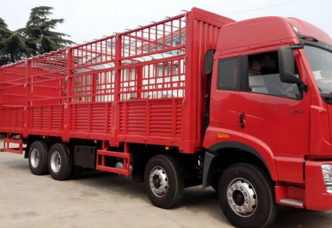 FAW J5P 8*4 380HP Lorry  Fence Truck  Cargo Truck 