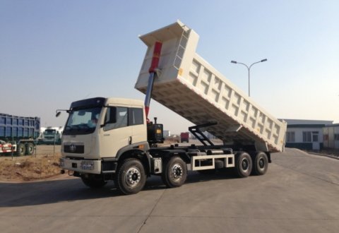 FAW Hot Sale New J5P 380hp 8x4 Dump Truck Price