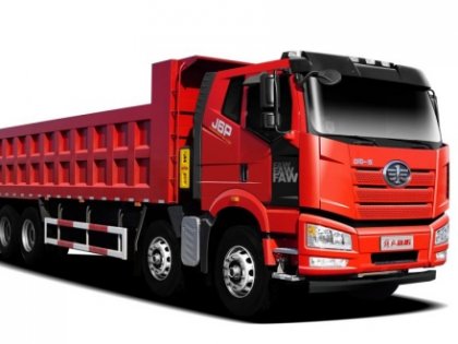 FAW New J6P 8x4 Euro2 390hp Tipper Truck for Sale