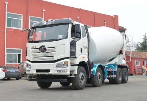 FAW J6P 8x4 12cbm Concrete Mixer Truck for Sale