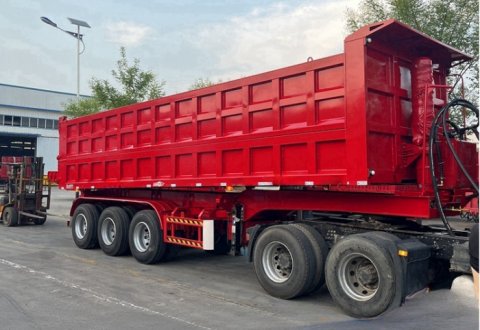 Best Price 3 Axles 50T Rear Tipper Dump Trailer for Sale