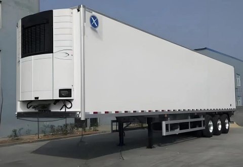 CIMC 3 Axles 40ft Refrigerated Container Trailer for Sale