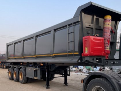 Good Quality Tri Axles U Shape Dump Trailer for Sale