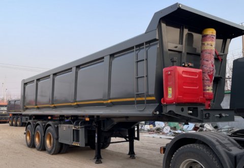 Good Quality Tri Axles U Shape Dump Trailer for Sale