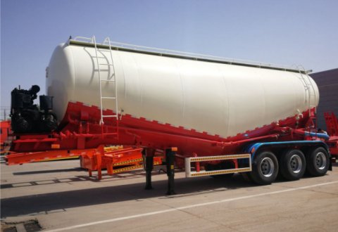 Tri Axles 45cbm Bulk Cement Tank Trailer for Sale